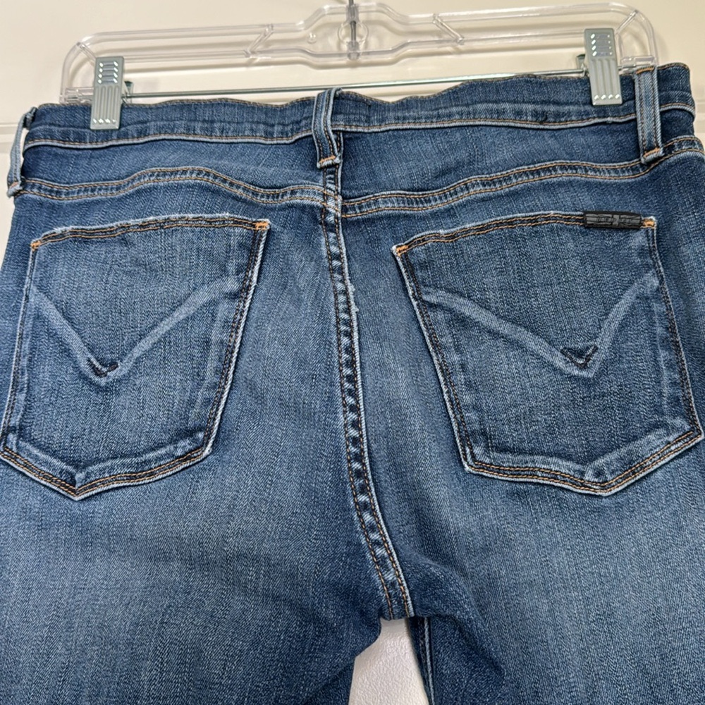 Hudson Nico Midrise Ankle Skinny Jeans 👖 28 - Picture 10 of 13